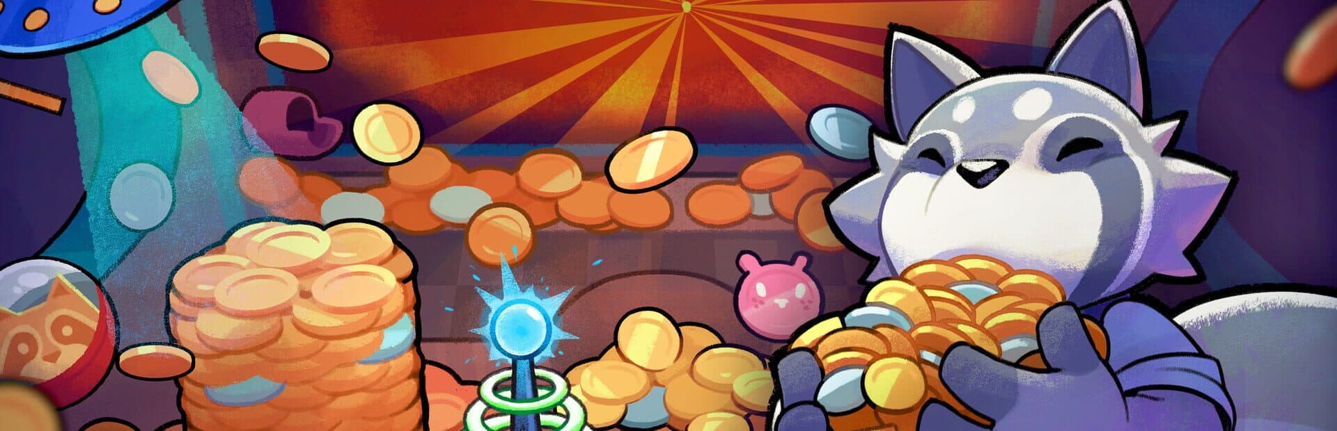 Raccoin: Coin Pusher Roguelike — image 1